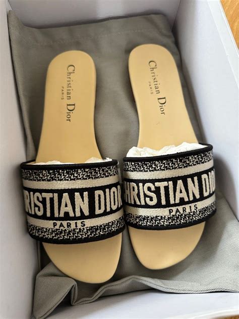 dior dway sizing|dior dway slides women.